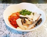 エリンギのキムチ和え。ヘルシーおつまみ。作り方4写真