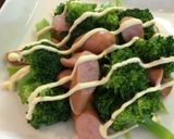 簡単！ブロッコリーとウインナーのマヨかけ作り方5写真