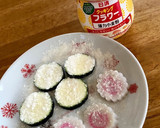 お弁当脇役♡ズッキーニとなるとののり塩作り方1写真