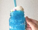 青いクリームソーダゼリー作り方5写真