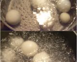 ✔一口でお手軽。餡子入りだんご。作り方11写真