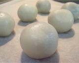 ✔一口でお手軽。餡子入りだんご。作り方13写真
