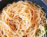 明太パスタ~春野菜打ち込みましたver~作り方2写真