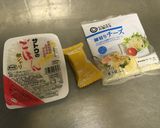 簡単ズボラ卵リゾット風作り方1写真