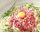 冷凍うどんで簡単!牛とろうどん♪作り方5写真