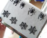 スパイダーカップケーキ ハロウィンに☆作り方2写真
