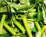 空心菜とエリンギのシーチキン炒め作り方1写真