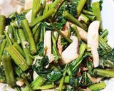 空心菜とエリンギのシーチキン炒め作り方4写真