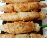☆つるむらさきチーズ入り肉巻きフライ☆作り方4写真