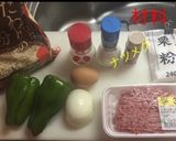 ピーマンの肉詰め オニオンソース♪作り方5写真