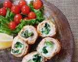 ☆つるむらさきチーズ入り肉巻きフライ☆作り方5写真
