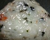 わかめ&梅干しのおにぎり作り方8写真