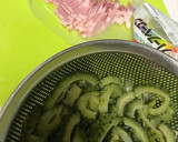 あと引く旨さ☆ゴーヤとベーコンの炒め物作り方3写真