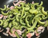 あと引く旨さ☆ゴーヤとベーコンの炒め物作り方7写真