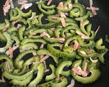 あと引く旨さ☆ゴーヤとベーコンの炒め物作り方8写真