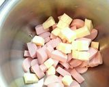 もずく楽部⭐じゃがりこポテサラ作り方2写真