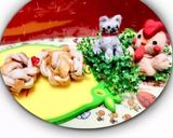 三つ編みハートちくわ♡ハートのおかず作り方10写真