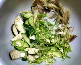 神楽南蛮と夏野菜の塩和え作り方2写真