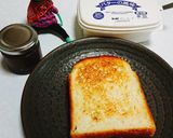 簡単！美味しい、『あん塩バタートースト』作り方1写真