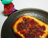 簡単！美味しい、『あん塩バタートースト』作り方4写真