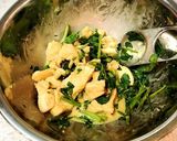 鶏むね肉とクレソンのホットサラダ作り方4写真