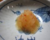マゴチの刺身紅葉おろし添え作り方6写真