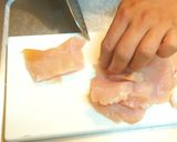 鶏むね肉がぷりぷり柔らか！塩レモン風炒め作り方1写真
