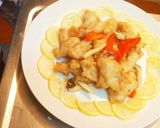 鶏むね肉がぷりぷり柔らか！塩レモン風炒め作り方6写真
