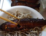 最速の鮎の甘露煮の蕎麦作り方7写真