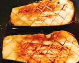 白ナスのステーキ♡にんにく醤油だれ作り方5写真
