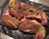 フライパンで簡単！ラムの香草焼き作り方1写真