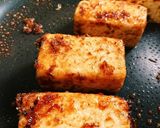 宗田節をからめた甘辛豆腐ステーキ作り方5写真