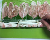 豚肉の野菜巻き 照り焼きソース作り方6写真