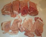 豚肉のふわとろ卵包み作り方1写真