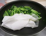 簡単♥小松菜のカレーチーズ卵とじ♪作り方5写真