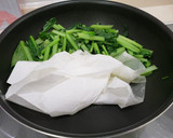 簡単♥小松菜のカレーチーズ卵とじ♪作り方5写真