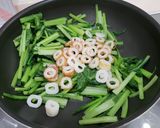 簡単♥小松菜のカレーチーズ卵とじ♪作り方6写真