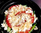 簡単★旬のおくらとトマトのチーズ焼作り方5写真