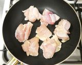 ぷりぷり！鶏もも肉の梅肉おかか酢醤油焼き作り方4写真