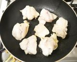 ぷりぷり！鶏もも肉の梅肉おかか酢醤油焼き作り方5写真