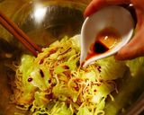 味ぽん鶏チャーシューと卵の親子焼きそば作り方12写真
