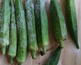 オクラと練り梅のさっぱり和え作り方1写真
