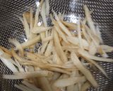 マグロ角煮とゴボウのサラダ作り方1写真