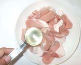 ネギ塩豚山椒ロース焼き♪簡単生姜入り作り方3写真