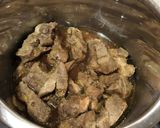 豚肩ロースのハニーマスタード角煮！作り方6写真
