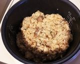 2品同時！鶏肉と舞茸の炊込みご飯と蒸し鶏作り方5写真