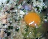 残ったギョウザの具で★平焼きギョウザ作り方2写真