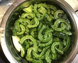 彩鮮やかゴーヤチャンプル作り方1写真