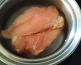 ごろっと野菜と鶏胸肉のパンサラダ作り方2写真