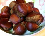 茹で栗　秋の初物いただきます！作り方1写真